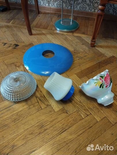 Плафоны д/люстры,бра,ламп ссср,старинные