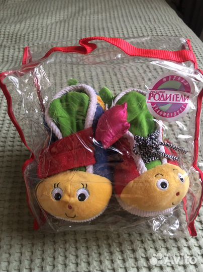 Детские тапочки-игрушки