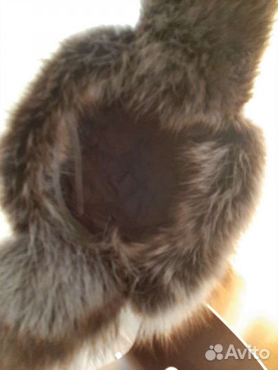 Мужская шапка ушанка меховая