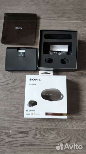 Коробка от наушников Sony WF-100X (беспроводные)