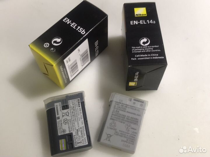 Батареи оригинал аккумуляторы на зеркалки Nikon