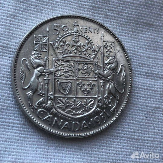 Серебряные монеты Канада