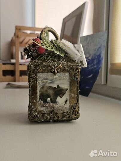 Новогодняя игрушка ручная работа