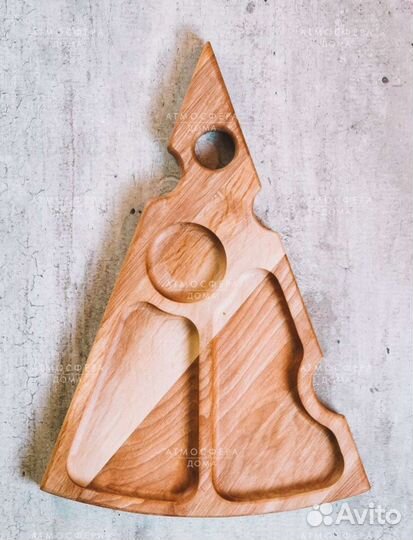 Менажница деревянная