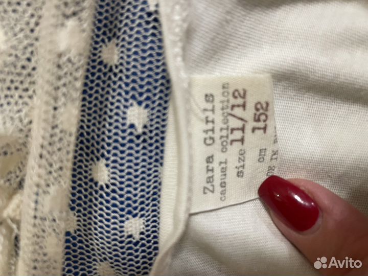 Топ Zara для девочки 152