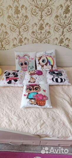 Подушки для детской кроватки (бортики)