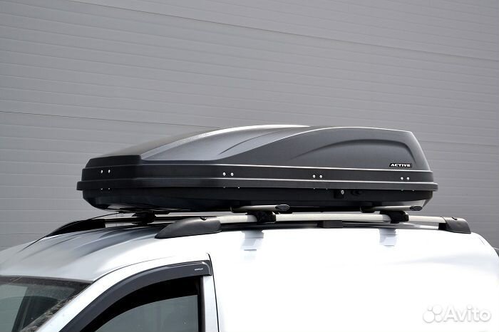 Автобокс на крышу Active S (320 л) белый