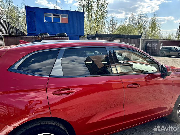 Накладки антихром черные Хавал Haval Jolion