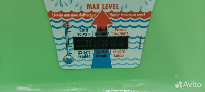 Ванночка для купания с термометром