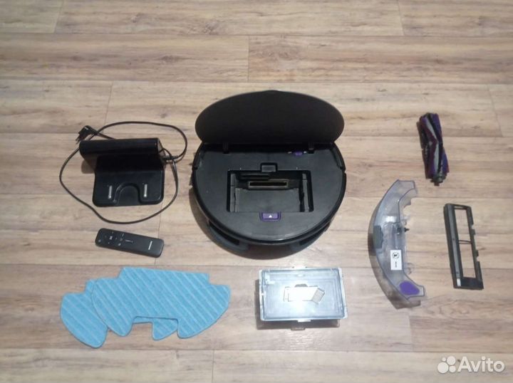 Робот-пылесос Samsung VR05R503PWG черный