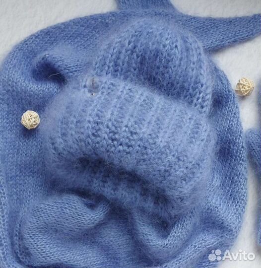 Комплект из Мохера Ручной Работы. Вяжу на заказ