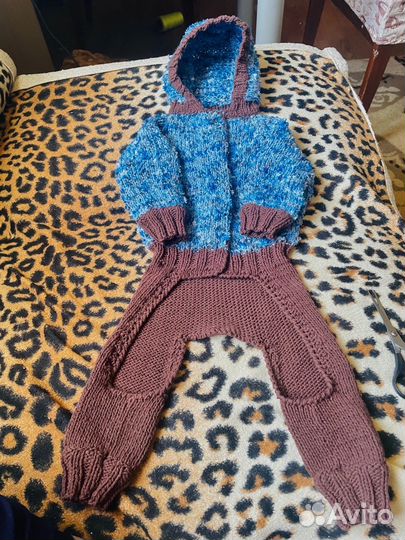 Вязаные комбинезоны для собачек, кошечек, кроликов