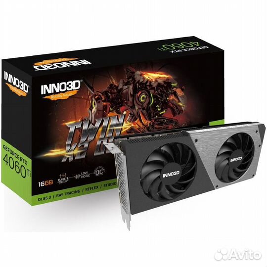 Видеокарта Inno3D GeForce RTX 4060Ti Twn X2 586487