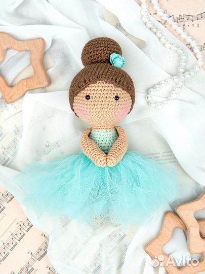 Мягкая игрушка кукла Балерина