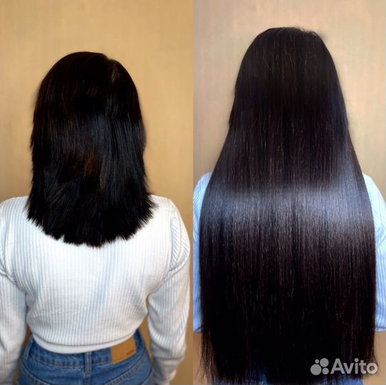 Наращивание био волос / биопротеиновые волосы