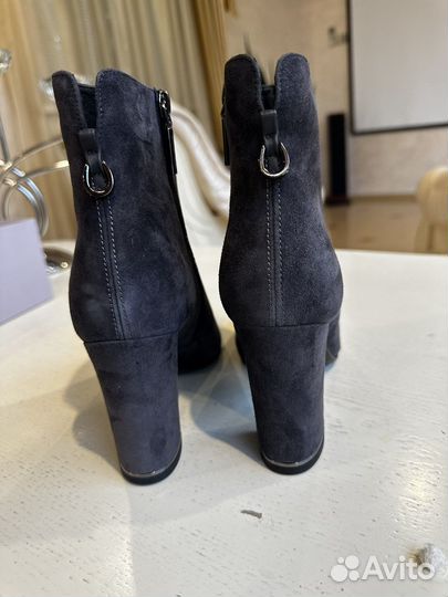 Ботильоны замша новые