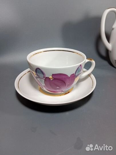 Чайные пары Кузяевский ф/з. 6 штук