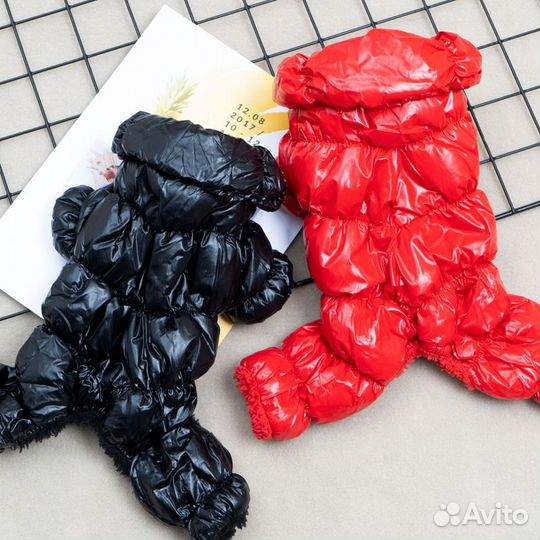 Зимняя одежда для собак пуховики для собак оптом