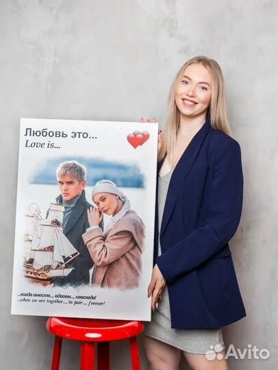 Портрет на холсте по фото Пенза