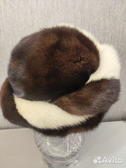 Шапка норковая женская