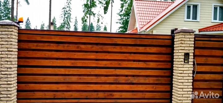 Откатные ворота по договору