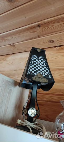 Лампа настольная СССР винтаж - ретро