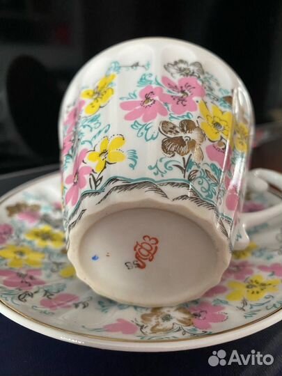 Чашка с блюдцем СССР