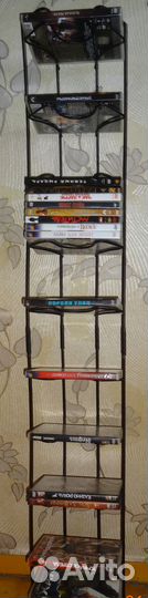 Полка для dvd дисков на 65 шт