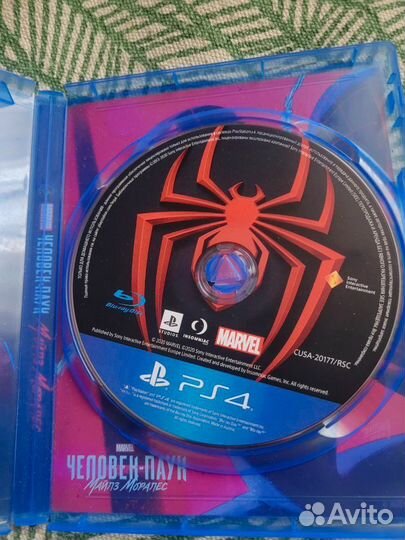 Человек паук майлз моралес ps4