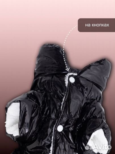 Комбенизон для собак зимний, Одежда для собаки