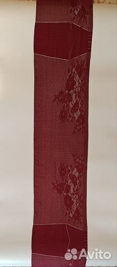 Кружево 290 мм, цвет бордо Новое