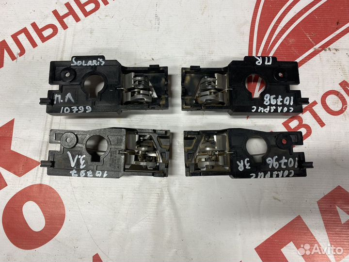 Ручки двери внутренние hyundai solaris