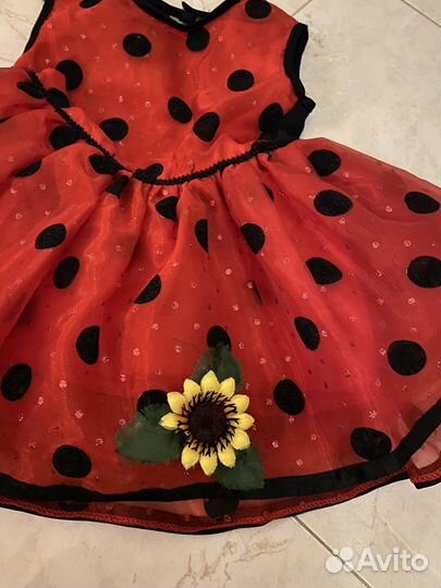 Карнавальный костюм божья коровка 3-5 лет