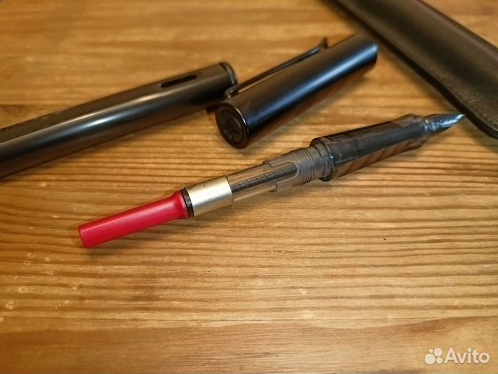 Перьевая ручка Lamy Al-Star F +кожаный чехол