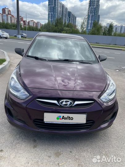 Hyundai Solaris 1.4 AT, 2011, 122 000 км