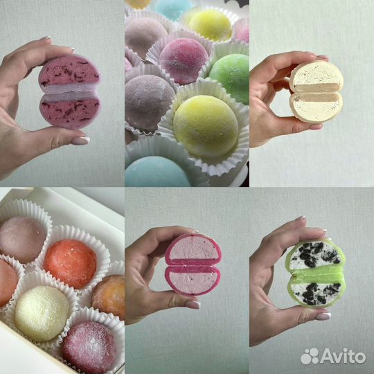 Японский десерт моти