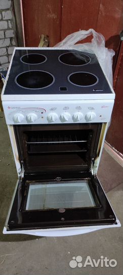Электрическая плита с духовкой gefest