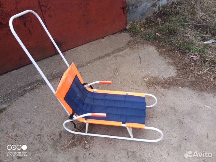 Санки детские раскладные