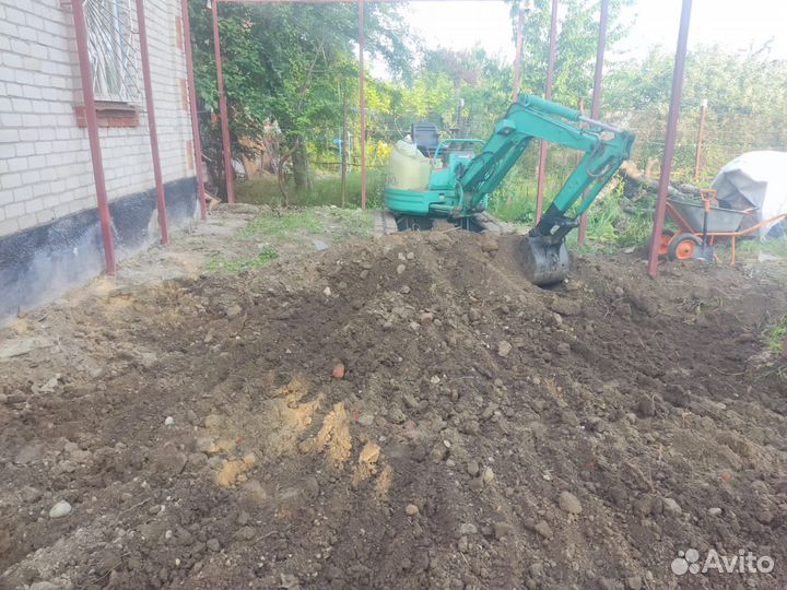 Услуги мини экскаватора