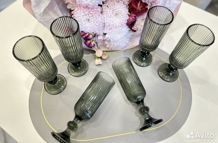 Набор бокалов для шампанского