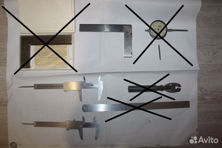 Штангенциркуль Поверочный/лекальный угольник СССР