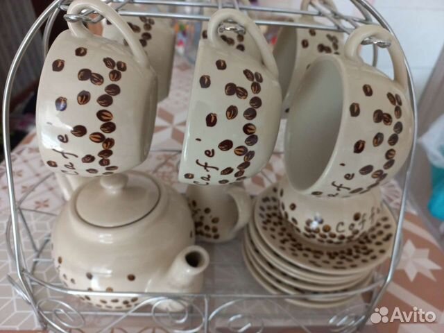 Кофейный сервиз новый