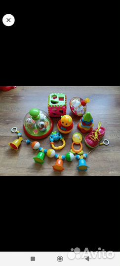 Развивающие игрушки пакетом