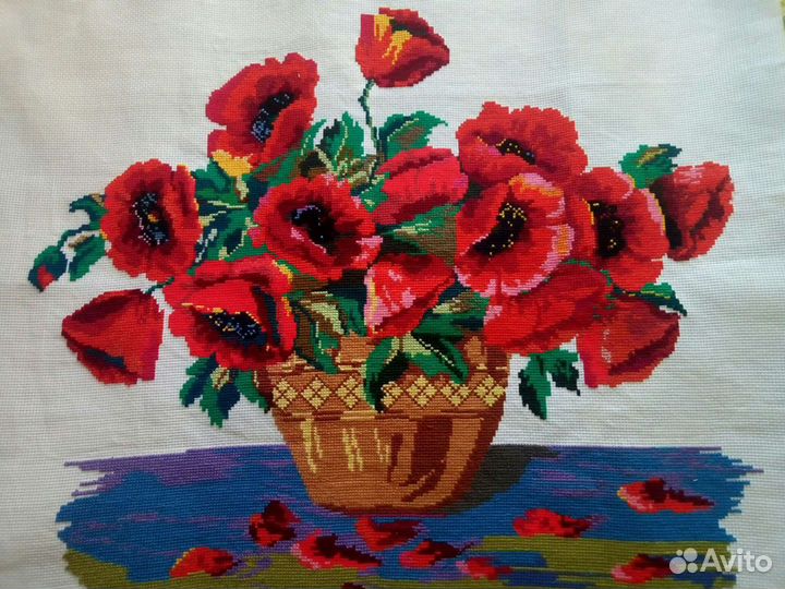 Вышивка крестом ручная работа