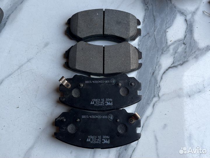 Колодки дисковые п. Chevrolet Captiva