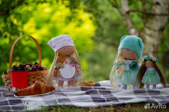 Интерьерная кукла повар