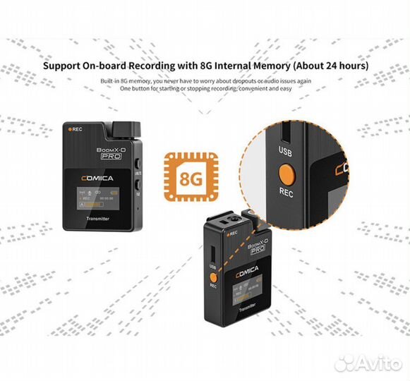 Радиосистема Comica BoomX-D PRO D2
