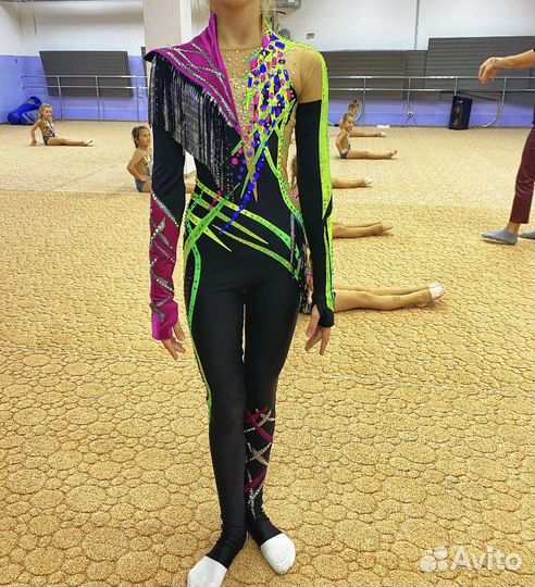 Комбинезон для эстетической, худож. гимнастики