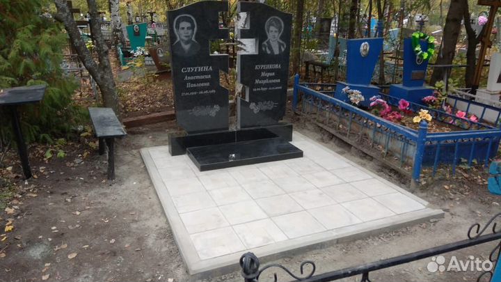 Благоустройство могил в Саранске
