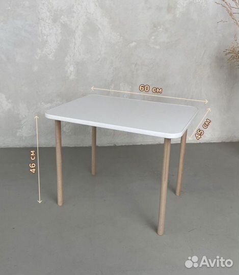 Набор детской мебели стол и стул, новые